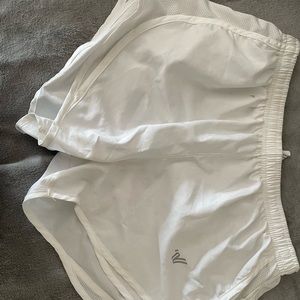 White athletic shorts